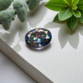 NEW Rainbow Green Moissanite Stone Oval Cut VVS Lab Created Gemstone Pass Diamond Tester With GRA Certificate For Jewely Making