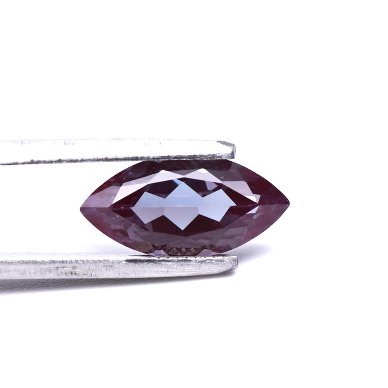 Alexandrite Marquise Color Changing Stone VVS1 Lab Grown Gemstone for DIY Ring Necklace Earrings Main Materials with Certificate