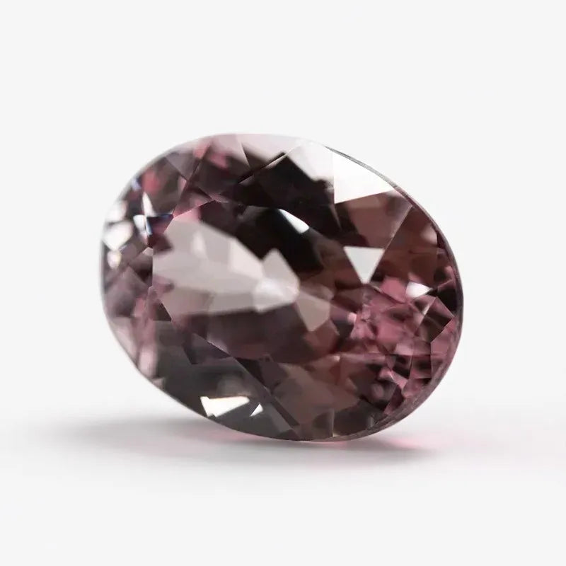 Lab Grown Sapphire Oval Cut Sakura Pink Loose Gemstone With AGL Certificate For Jewelry Making