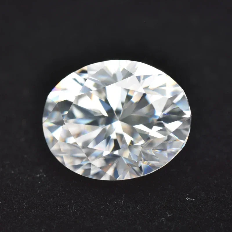 Moissanite Stone D Color Multiple Shapes Available Charms Gemstone DIY Ring Necklace Earrings Main Materials with Certificate