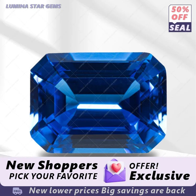 TOPTEmeralds Cut Lab Grown Cobalt Spinel Loose Gemstone For s Jewelry  Making  Selectable  AGL Certificate