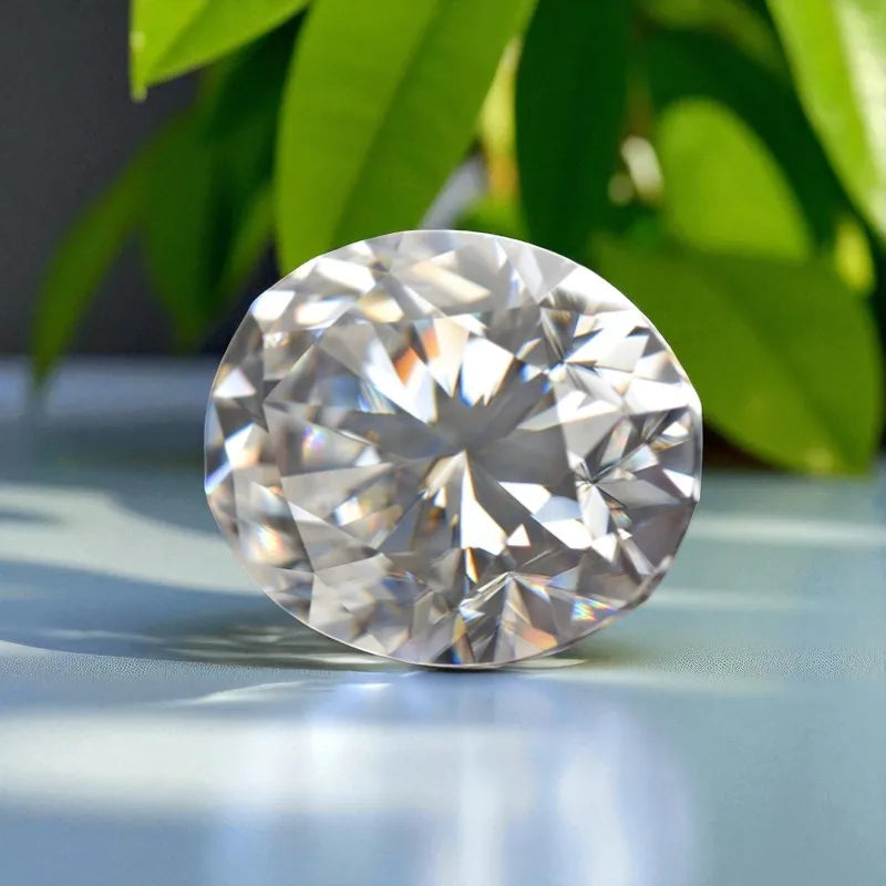Top Moissanite Stone Oval Cut D color VVS1 with Certificate Gemstone for Jewelry Making Pass Diamond Tester