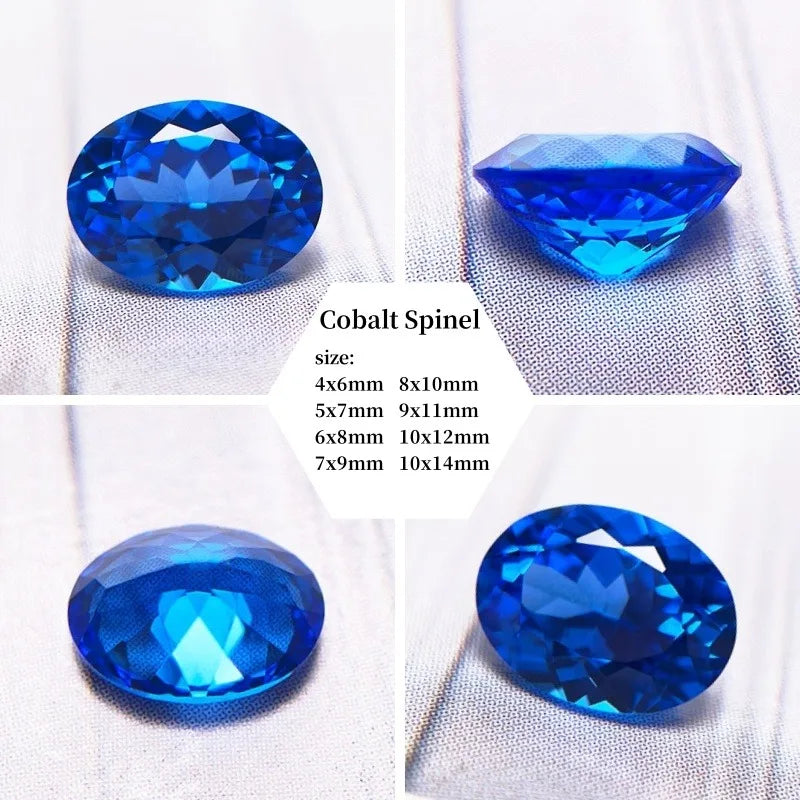 Lab Grown Sapphire Oval Cut Purplish Red Color for DIY Ring Necklace Earrings Main Materials Selectable AGL Certificate