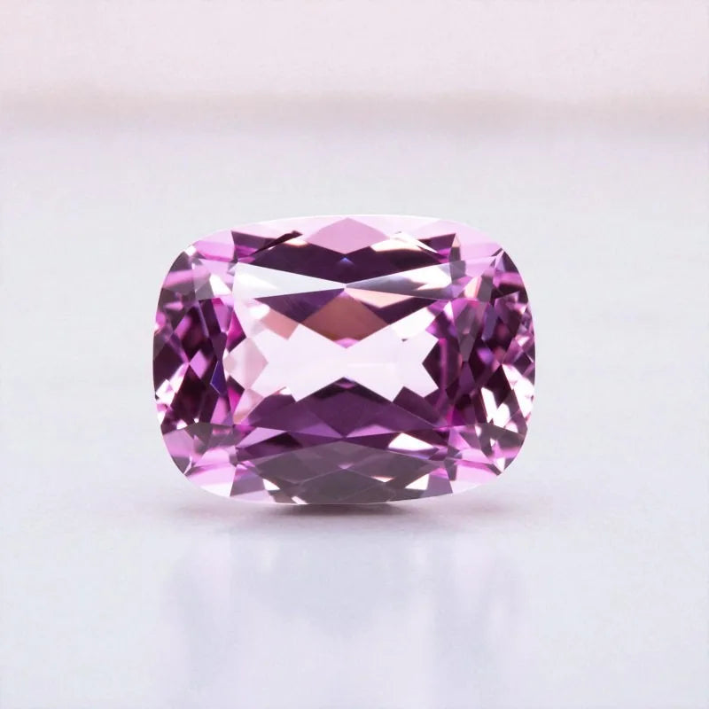 Lab Grown Sapphire Gemstone Oval Pink for DIY Jewelry Making Setting Custom Materials Certificate Lab Created Sapphire