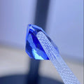 Lab Grown Sapphire Cushion Cut Royal Blue Color for DIY Jewelry Making Ring Necklace Main Materials Selectable AGL Certificate