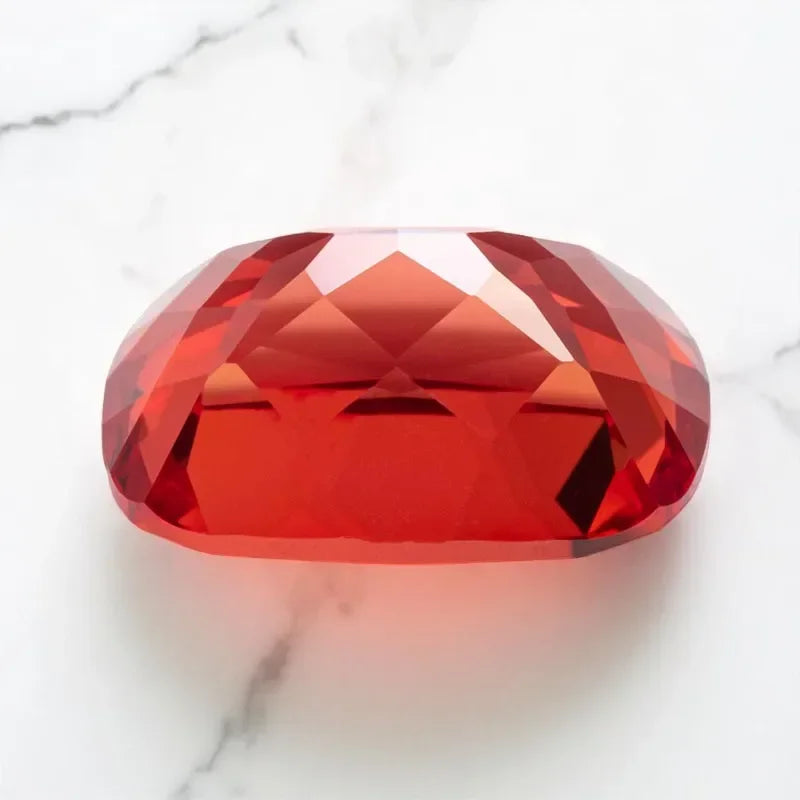 Lab Grown Ruby Rectangular Cushion Cut Pigeon Blood Red Top Quality Gemstone For Jewelry Making Selectable AGL Certificate