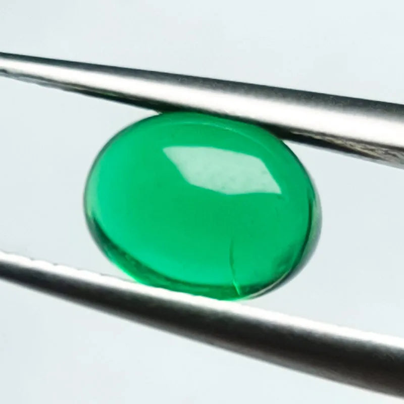 Lab Grown Zambian Emeralds for Jewelry Making Asscher Cut Hydrothermal Lab Created Emerald Gemstones with Natural Inclusions
