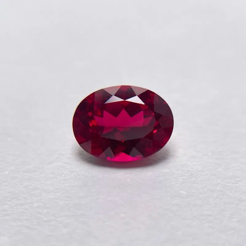 Lab Grown Sapphire/Ruby/Paraiba/Cobalt Spinel Oval Shape Various Colors Loose Gems for making jewelry Selectable AGL Certificate