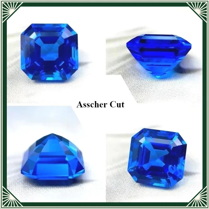 TOPLab Grown Cobalt Spinel Various Shape Loose Gemstone