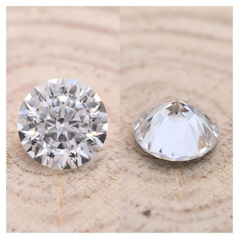 Moissanite Nine Arrows Cut D Color VVS1 Wholesale for Jewelry Making DIY Ring Necklace Earrings Main Materials with Certificate