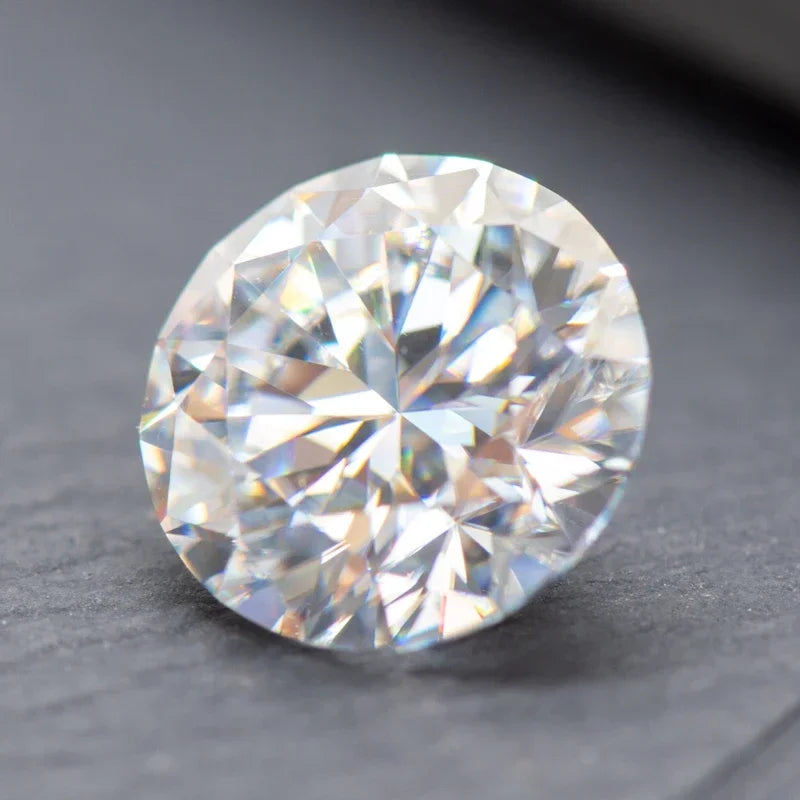 Top Quality Moissanite Stone Excellent White D Color Round Cut VVS1 Small Size Harms Gemstone DIY Ring Necklace Earrings Main Ma