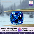 TOPLab Grown Cobalt Spinel Gemstone for L-Lab Pear Shape Extremely Shiny Quality Charm Jewelry Making Materials Lab Grown