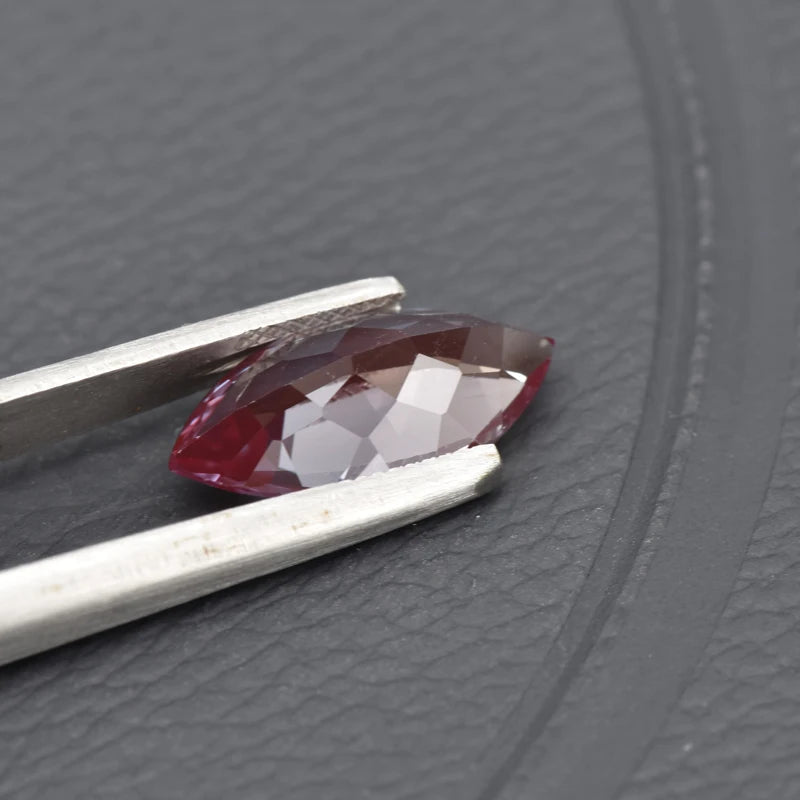 Alexandrite Marquise Color Changing Stone VVS1 Lab Grown Gemstone for DIY Ring Necklace Earrings Main Materials with Certificate