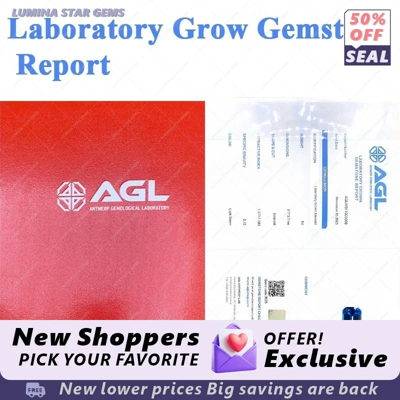 TOPTEmeralds Cut Lab Grown Cobalt Spinel Loose Gemstone For s Jewelry  Making  Selectable  AGL Certificate