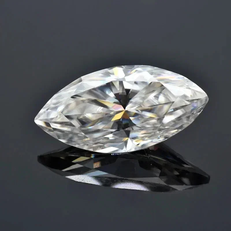 Moissanite Stone D Color Multiple Shapes Available Charms Gemstone DIY Ring Necklace Earrings Main Materials with Certificate