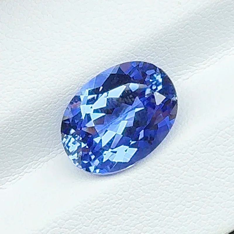 Lab Grown Sapphire cornflower Royal Blue color Oval Cut 10x14mm 8ct  VVS1 Gemstone for Diy Jewelry Making with AGL Certificate
