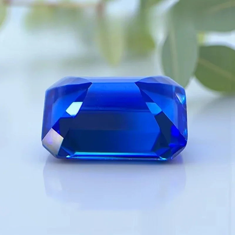 TOPLab Grown Cobalt Spinel Emeralds Cut Gemstone Beads For Rings Earring Jewelry Making Selectable  AGL Certificate