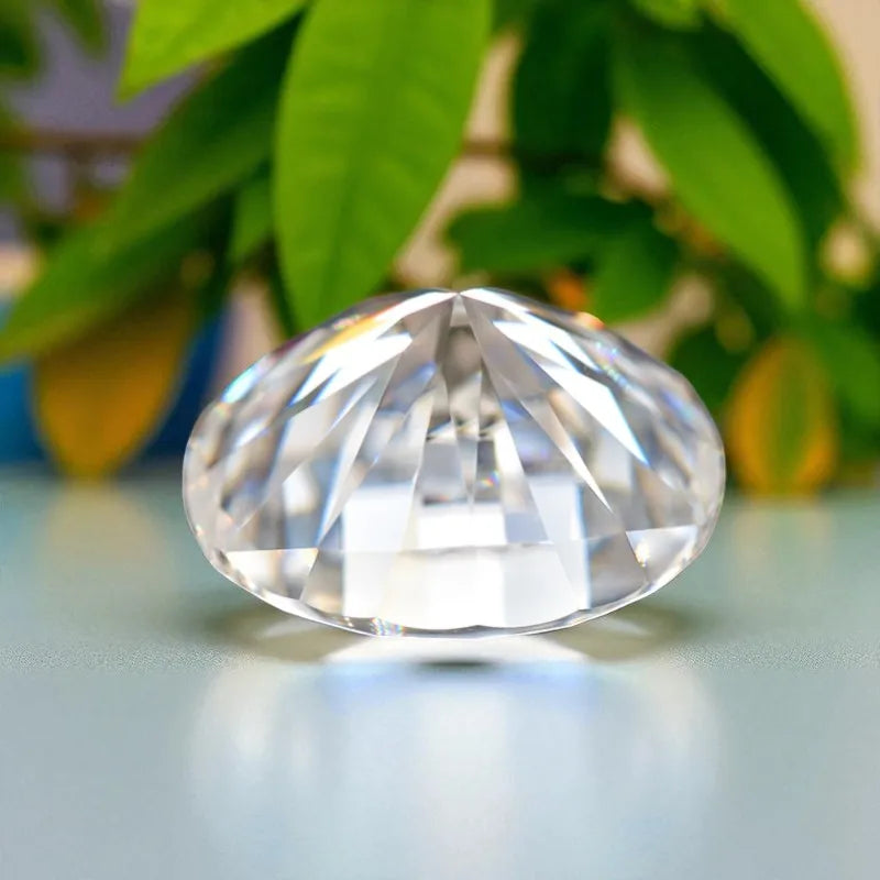 Top Moissanite Stone Oval Cut D color VVS1 with Certificate Gemstone for Jewelry Making Pass Diamond Tester