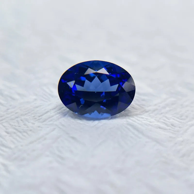 Sapphire Blue Oval Gemstone with Optional AGL Certificate