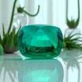Lab Grown Emerald Colombia Cushion Cut  Hydrothermal Gemstone For Pendant Earrings Jewelry Diy Making With AGL Certificate