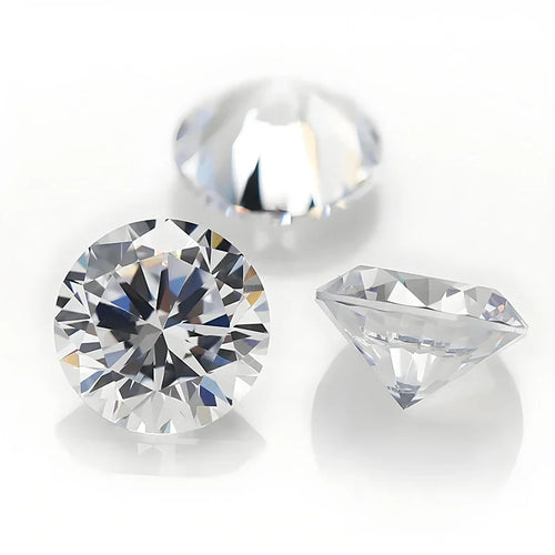 D Color VVS1 Round Cut Moissanite Loose Stone 20ct Pass Diamond Tester GRA Certified for Engagement Rings DIY Jewelry Making