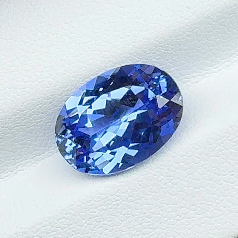 Lab Grown Sapphire cornflower Royal Blue color Oval Cut 10x14mm 8ct  VVS1 Gemstone for Diy Jewelry Making with AGL Certificate