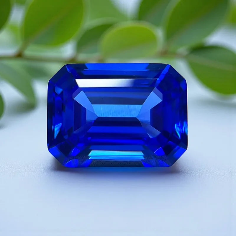 TOPLab Grown Cobalt Spinel Emeralds Cut Gemstone Beads For Rings Earring Jewelry Making Selectable  AGL Certificate