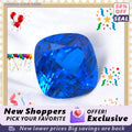 TOPTLab Grown Cobalt Spinel Cushion Cut Synthetic Gemstone