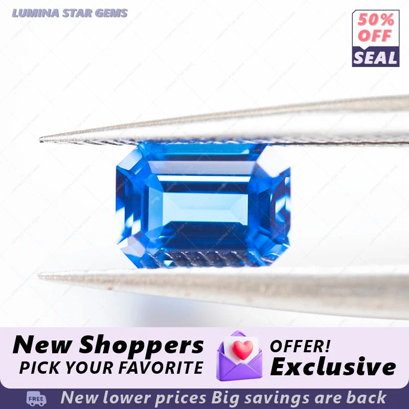 TOPTEmeralds Cut Lab Grown Cobalt Spinel Loose Gemstone For s Jewelry  Making  Selectable  AGL Certificate