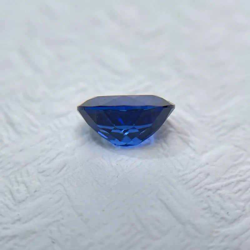 Sapphire Blue Oval Gemstone with Optional AGL Certificate