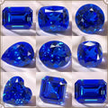 TOPHeart Cut Lab Grown Cobalt Spinel Loose Gemstone Top Grade Faceted Stone with Stunning Blue Color Perfect for Jewelry Craftin