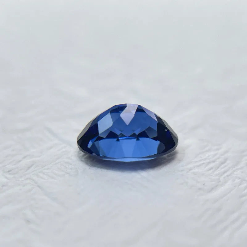 Sapphire Blue Oval Gemstone with Optional AGL Certificate