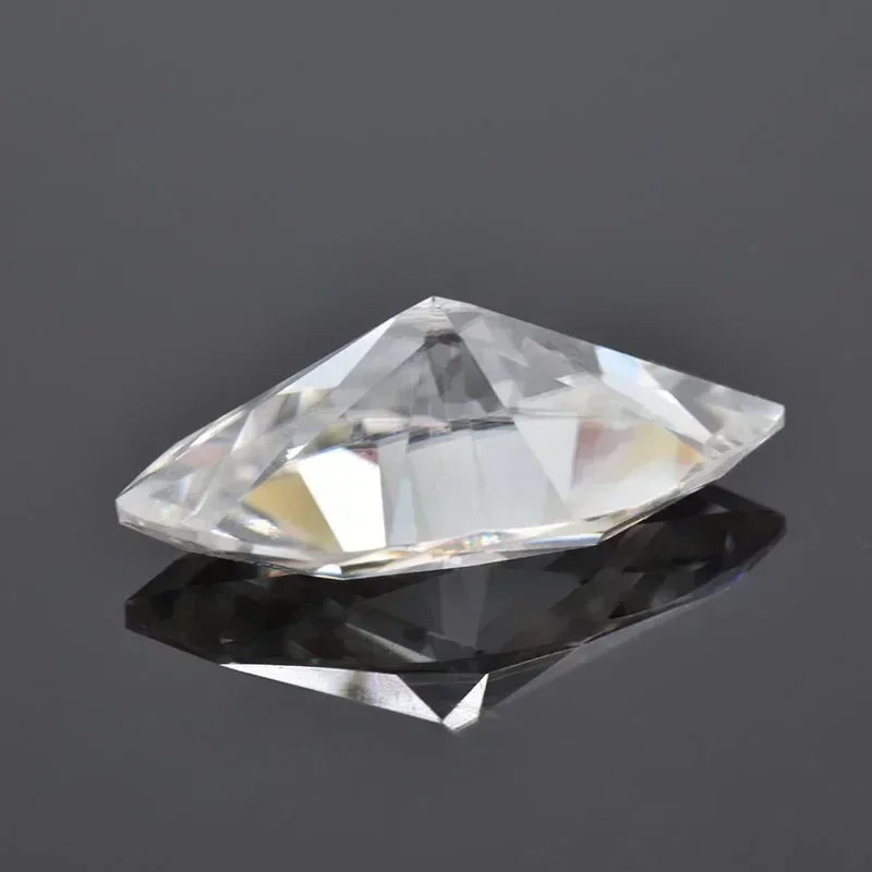 Moissanite Loose Stone D Color VVS1 Marquise Shape Pass Diamodn Tester Gemstone Beads for Jewelry Making with GRA Certificate