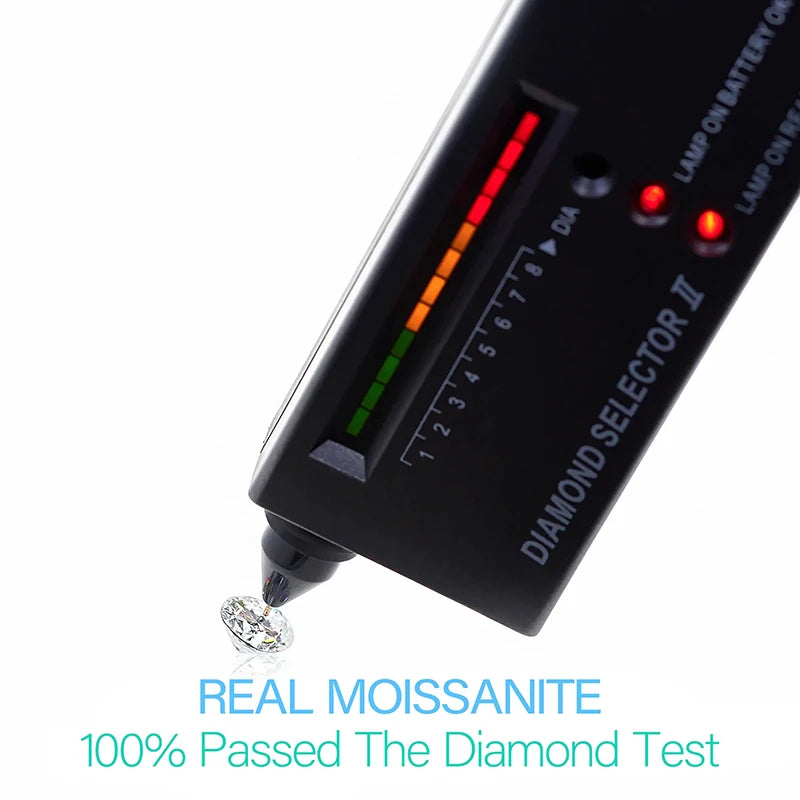 Top Moissanite Stone Oval Cut D color VVS1 with Certificate Gemstone for Jewelry Making Pass Diamond Tester