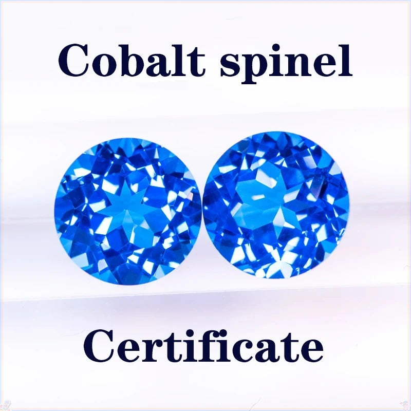 Round Shape Ruby and Sapphire synthetic gemstone Multiple Colors Selectable Hand Cutting Certificate Extremely Shiny Quality