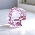 Cushion Shape Sakura Color Lab Grown Sapphire  for Charms Jewelry Making DIY Ring Necklace Earrings Main Materials Certificate