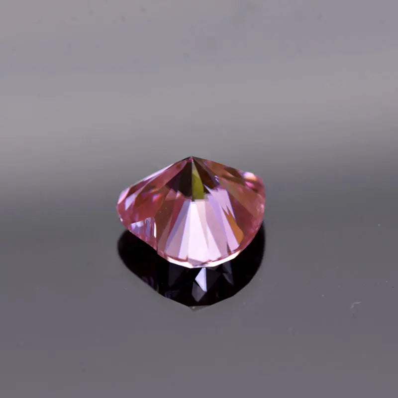 Moissanite VVS1 Artificial Stone Sapphire Blue Color Heart Cut with Certificate Factory Wholesale Price
