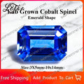 TOPHigh Quality Lab Grown Cobalt Spinel Oval Cut Gemstone for DIY Ring Necklace Earrings Main Materials Selectable AGL Certifica