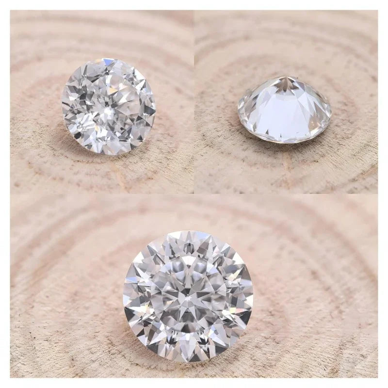 Moissanite Nine Arrows Cut D Color VVS1 Wholesale for Jewelry Making DIY Ring Necklace Earrings Main Materials with Certificate