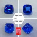 TOPNew Lab Grown Cobalt Spinel Various Shapes Loose Gemstone For Jewelry Making Main Materials Selectable AGL Certificate